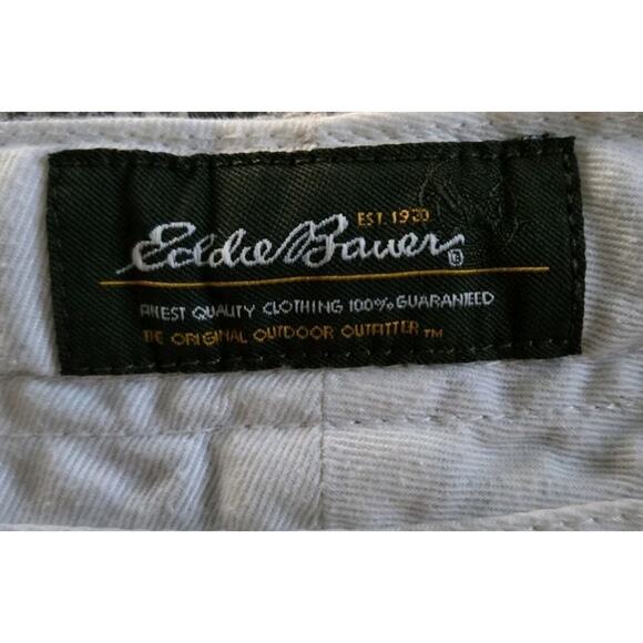 Eddie Bauer‎ Men's 100% Cotton Cargo Shorts Size 38 Pockets Multi Color EUC - Picture 6 of 9